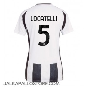 Juventus Manuel Locatelli #5 Kotipaita Naisten 2024-25 Lyhythihainen